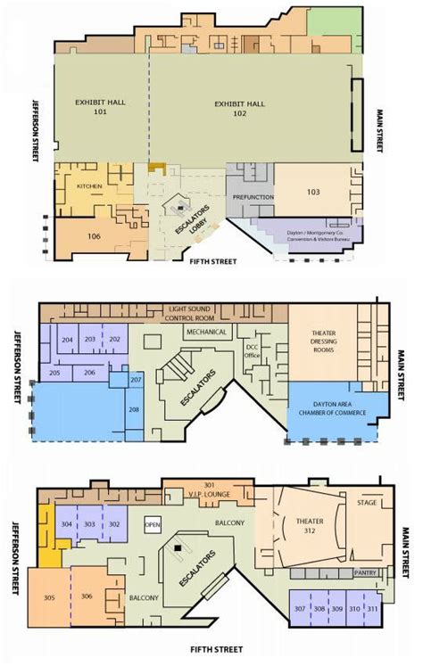 Dayton Convention Center Floor Plan Floorplansclick