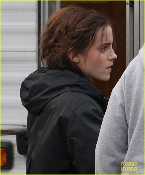 Emma Watson Emma Watson On The Set Of Noah October