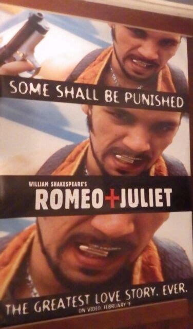 40x60 Huge Movie Subway Poster~romeo And Juliet 1996 Some Shall Be