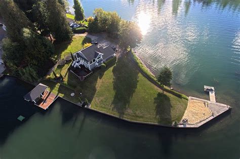 Waterfront Lake Tapps Home W Private Dock And Beach Updated 2019