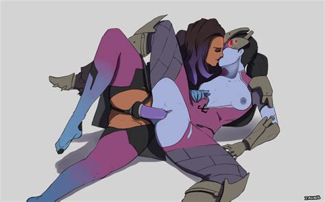 Rule 34 Ass Breasts Duo Kissing Overwatch Pussy Sex Sombra Strap On