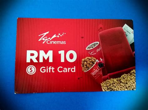 tgv cinemas rm10 t card tickets and vouchers vouchers on carousell