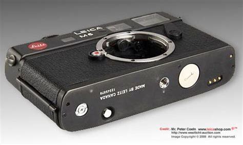 Base Plate Leica M6 Prototype Body With Electronic