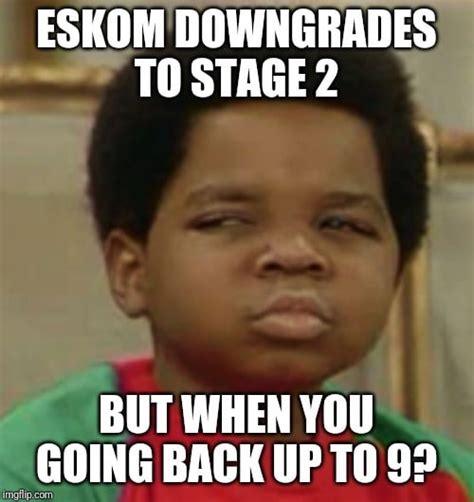 I Know Were All A Little Sick Of The Eskom Memes Its Going Beyond A