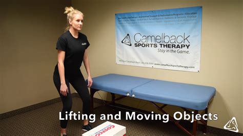 Lifting Tips Camelback Sports Therapy Youtube