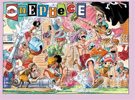 Color Spreads One Piece Chapter One Piece Manga One Piece Anime