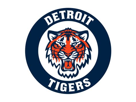 Detroit Tigers Circle Logo Transparent Png Stickpng