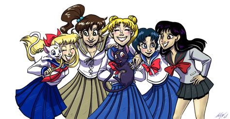 90s Anime Week Sailor Moon By Zaralt On Deviantart