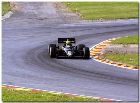 Ayrton Senna Jps Lotus Renault 97t F1 1985 European Gp Br Flickr