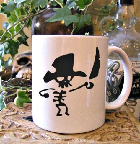 Pirate Coffee Mug Pirate Mug Pirate Treasure Nautical By Mugsleys
