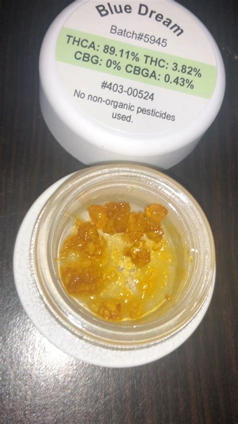 Blue Dream By Colorados Best Dabs Rhoustonents