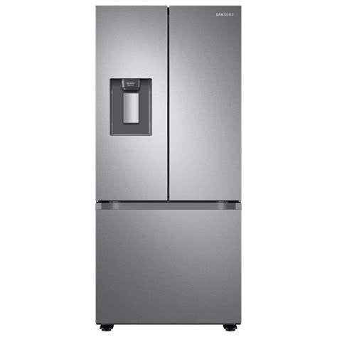 Samsung 30 Inch W 218 Cuft French Door Refrigerator With Water Dispenser In Stainless S