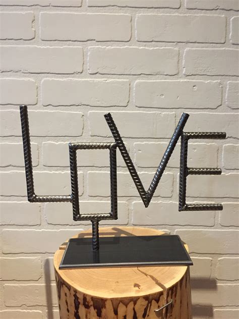 Love And Rebar By Yanick Bluteau Welding Projects Welding Art Projects