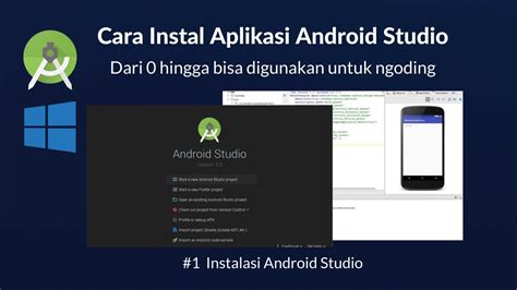 Cara Install android Studio- Lengkap-Sampai Bisa Buat Ngoding #1