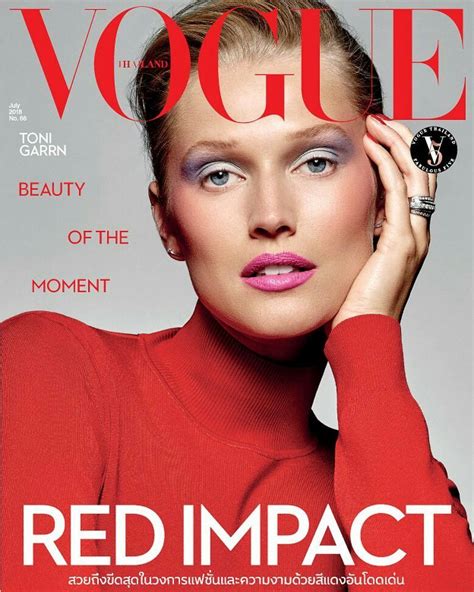 Toni Garrn By Yu Tsai For Vogue Thailand July 2018 Toni Garrn Vogue