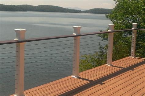 Asmus The Reasons For Black Cable Deck Railing Systems Cable Deck Railing And Glass