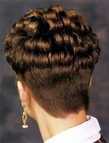 For a slightly offbeat style that's cool and they break away from the regular haircut to give your hair an asymmetrical look that can be easily styled in layers with a good pair of scissors. Short Wedge with Defined Curls | Short hair styles ...