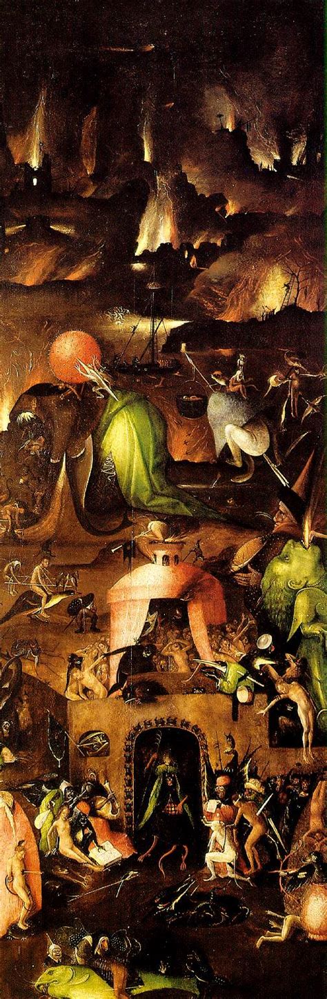 Last Judgment Right Wing Hieronymus Bosch