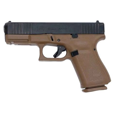Glock 19 G5 9mm Luger 402in Blackfde Pistol 101 Rounds
