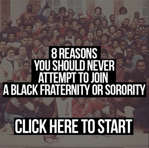 8 Legitimate Reasons You Should Never Join A Black Fraternity Or
