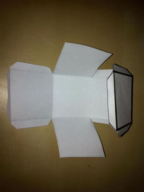 Como Fazer Um Cubo De Papel Ou Cartolina 5 Passos Cartolina Faces