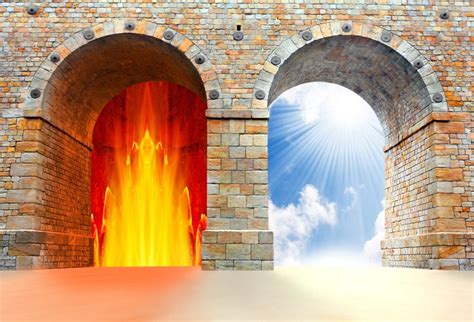 Buy Laeacco Vintage Arch Brick Gate To Heaven Beside Hell Scene