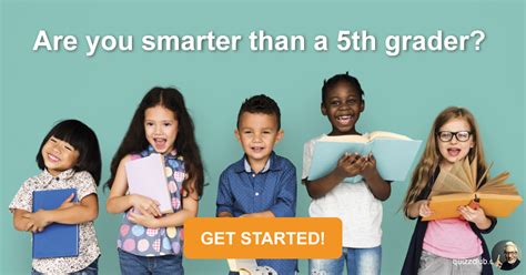 Are You Smarter Than A 5th Grader Trivia Quiz Quizzclub