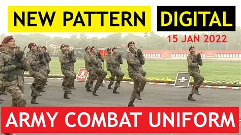 Indian Army Latest Pattern Combat Uniform Unveiled At Army Day Parade