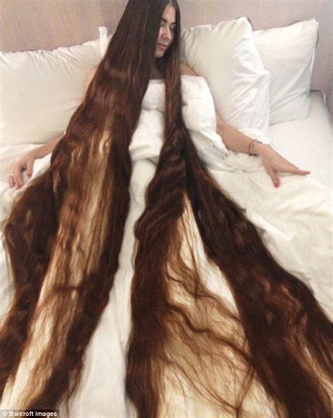 Rapunzel Fan Aliia Nasyrova Has Hair 90 Inches Long Daily Mail Online