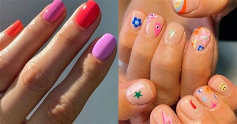These Are The Nail Designs For Short Nails And Nail Biters