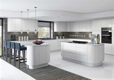 Fitted Kitchens | White Gloss | Lucente | Starplan NI