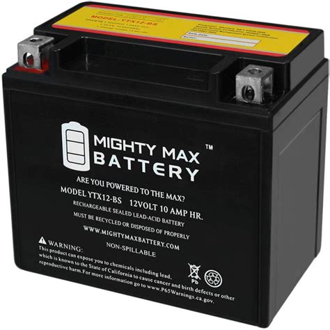 Mighty Max Battery YTX12-BS 12V 10AH Battery