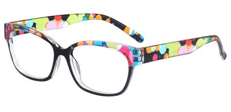 Order Blue Light Blocking Glasses With This Two Tone Multi Color Cat Eye Frame From 19 99