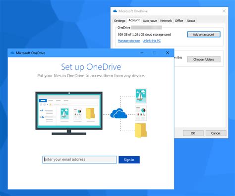 Use Onedrive With Your Microsoft Account And Office 365 In Windows 10