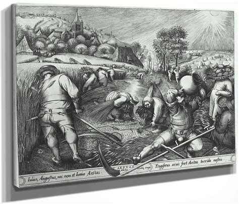 Summer From The Series The Four Seasons By Pieter Bruegel The