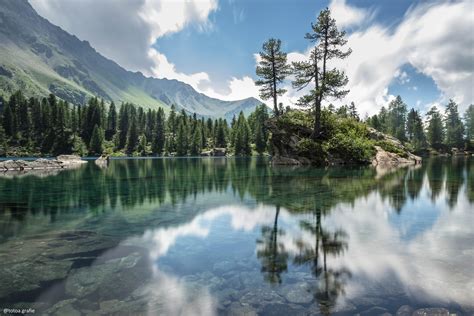 One Of The Most Beautiful Lakes In Switzerland I Know Lago Di Saoseo Switzerland Oc