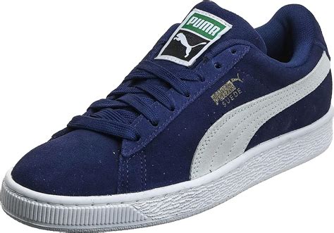 Puma Women Classic Navy Blue Suede Sneakers 7 Women Color Blue Size Danielaboltres De