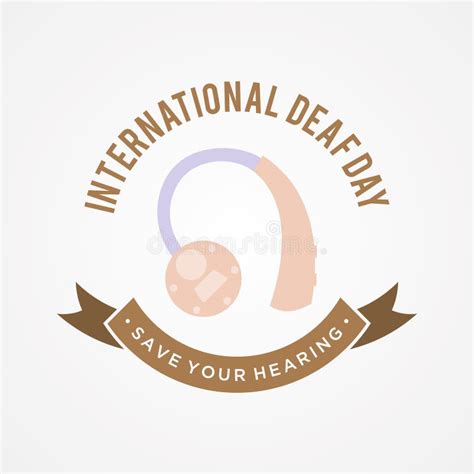 International Deaf Day Stock Illustrations 200 International Deaf Day