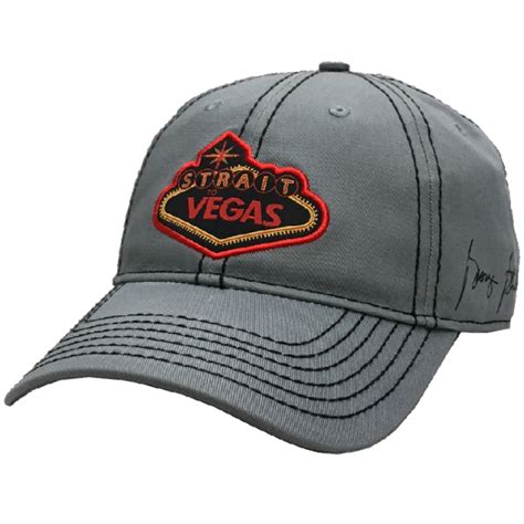 George Strait Grey Vegas Ballcap | George strait, George, Ball cap
