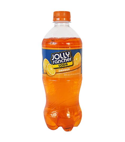 Jolly Rancher Orange Soda 20oz 591ml American Fizz Jolly Rancher
