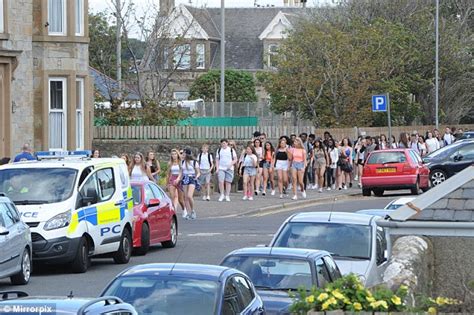 Ayrshire Teenagers Force Families Off Scottish Beach As They Fight Take Drugs And Have Sex