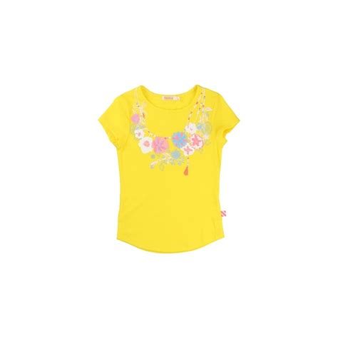 Billieblush Girls Yellow T Shirt