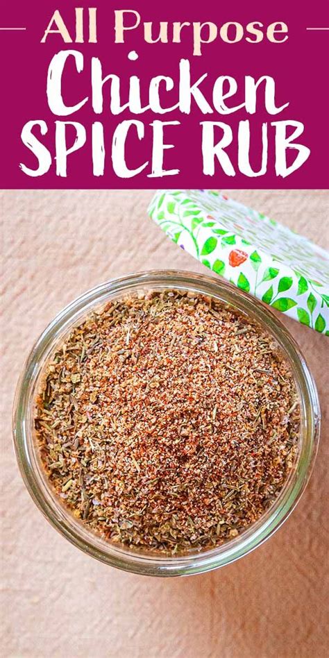 This Premade All Purpose Chicken Spice Rub Is Great On Every Part Of