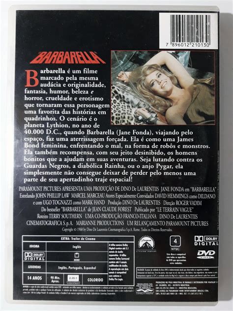 Dvd Barbarella Jane Fonda Ugo Tognazzi David Hemmings Original
