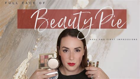 Beauty Pie Holiday Releases Haul First Impressions Youtube