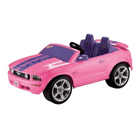 Power Wheels Pink Ford Mustang Toys And Games Ride On Toys And Safety