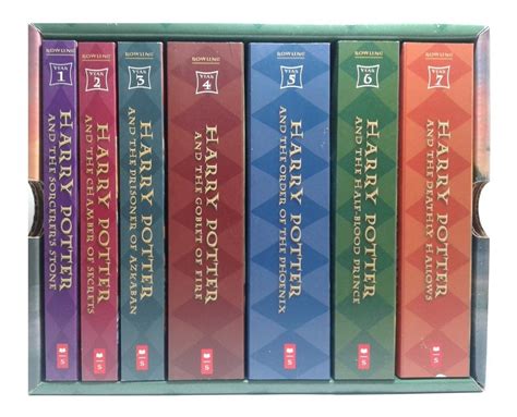 Libros Harry Potter Serie Completa Pasta Blanda 309900 En Mercado