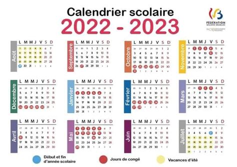 Les Dates Des Congés Scolaires 2022 2023 Collège Cardinal Mercier