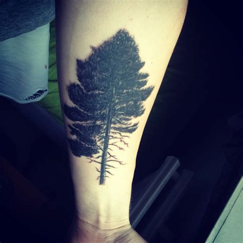 Cool Pine Tree Tattoo Tattoomagz › Tattoo Designs Ink Works