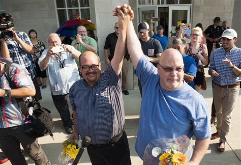 rowan county gay marriage update couples receive marriage licenses in kim davis office after